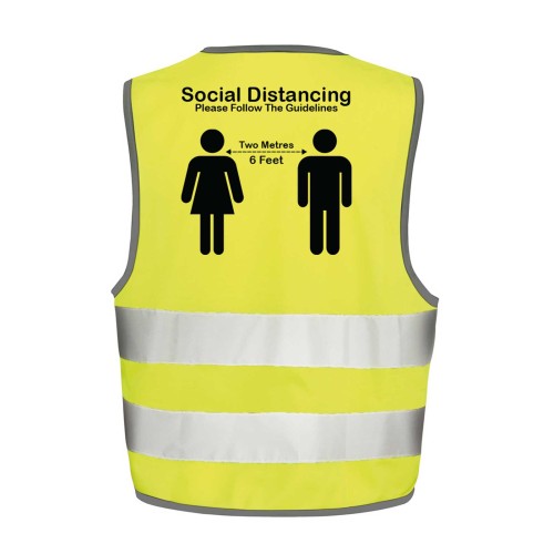 Social Distancing Safety Vest