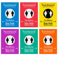 Social Distancing Safety Posters