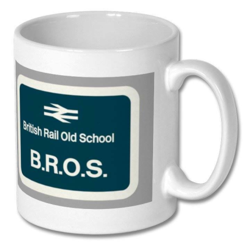 British Rail Old School Mug