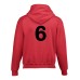 Red Weymouth Basketball Kids Hoodie