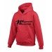 Red Weymouth Basketball Kids Hoodie