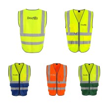 Executive Zipped Hi Viz Vest