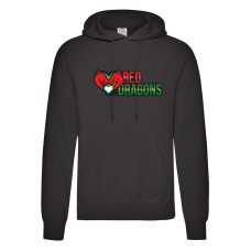 Region Red Dragons Black Hoody