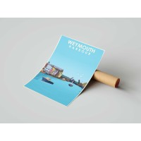 Weymouth Harbour Poster