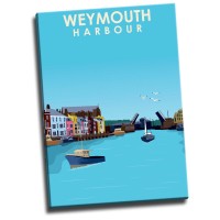 Weymouth Harbour Canvas Print