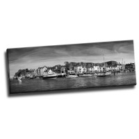 Weymouth Harbour Black & White