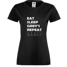 Eat Sleep Grey's Repeat T Shirt