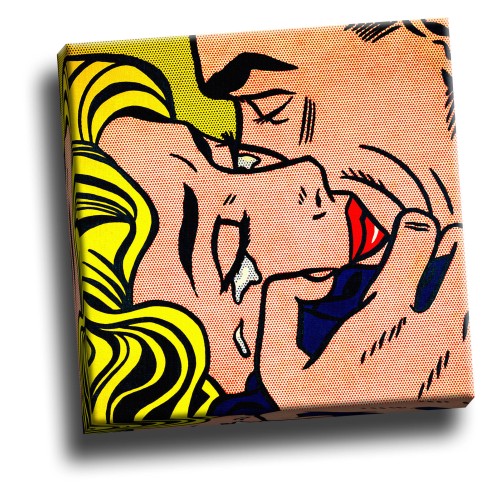 Roy Lichtenstein Kiss Pop Art Animation Cartoon